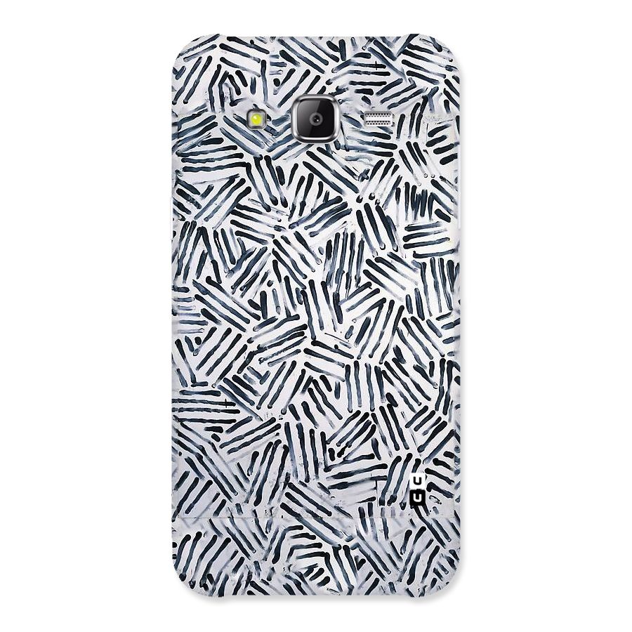 Black Tiny Uneven Back Case for Samsung Galaxy J2 Prime