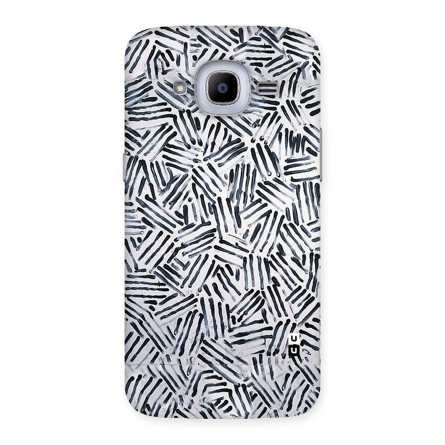 Black Tiny Uneven Back Case for Samsung Galaxy J2 Pro