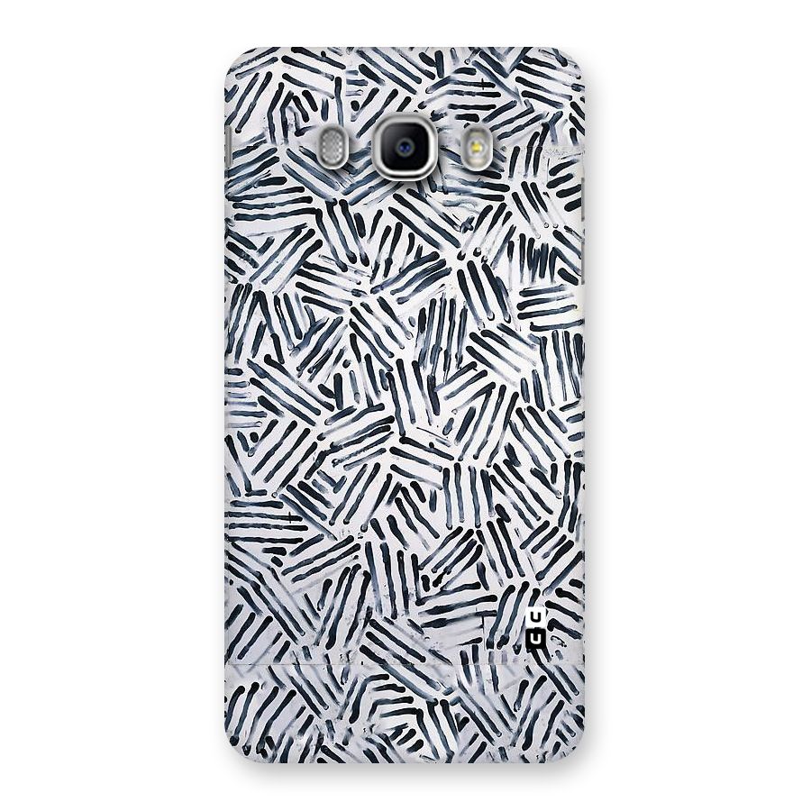 Black Tiny Uneven Back Case for Samsung Galaxy J5 2016