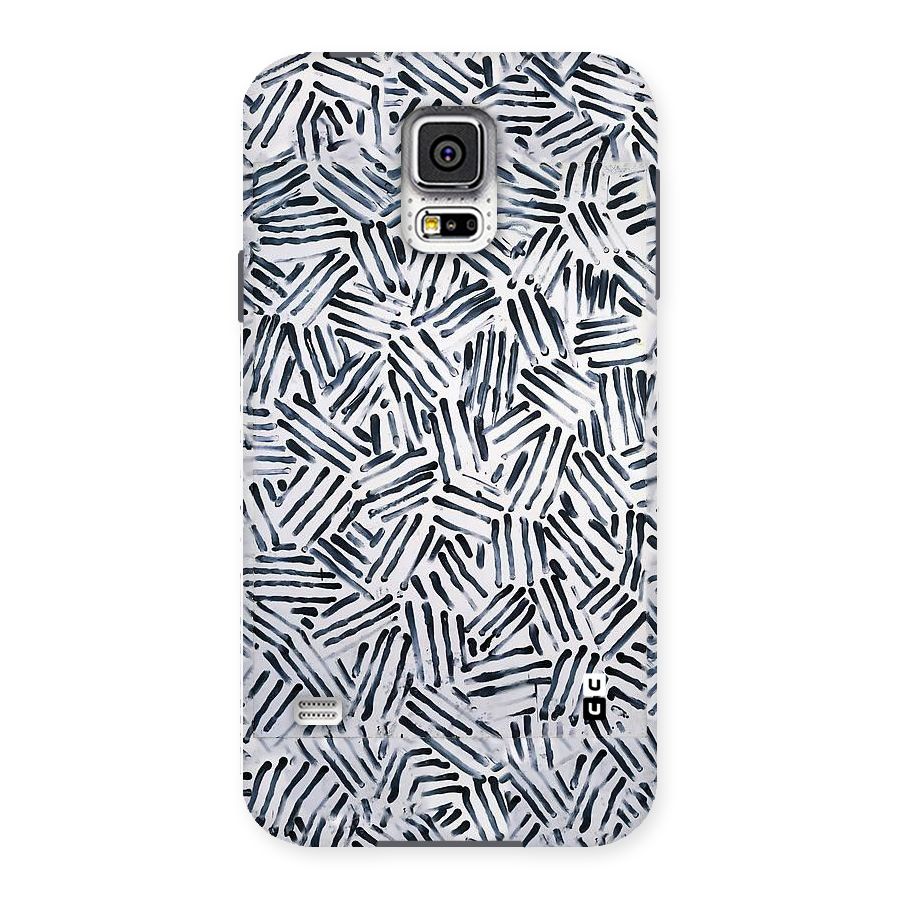 Black Tiny Uneven Back Case for Samsung Galaxy S5