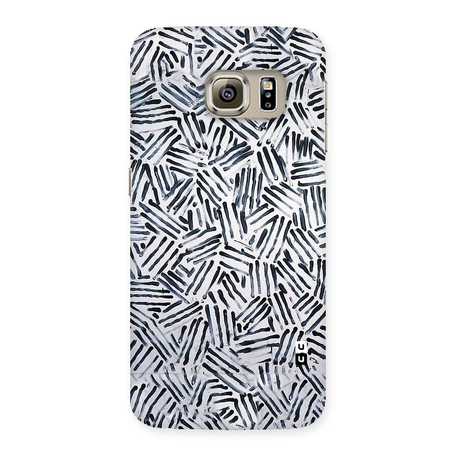 Black Tiny Uneven Back Case for Samsung Galaxy S6 Edge