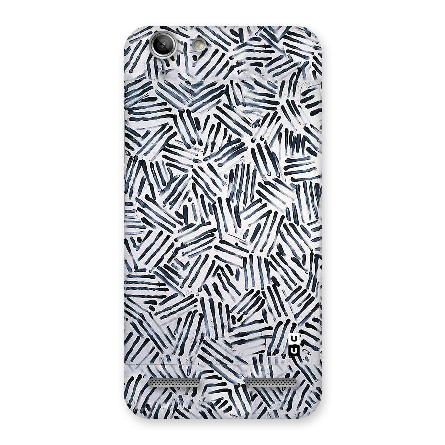 Black Tiny Uneven Back Case for Vibe K5 Plus
