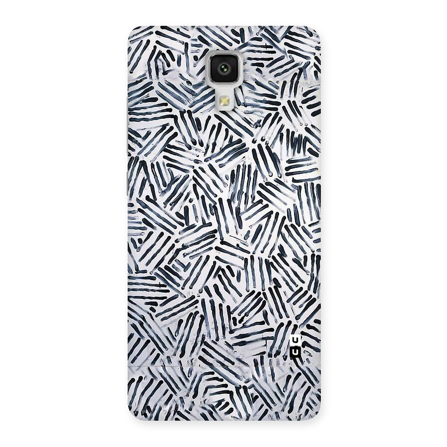 Black Tiny Uneven Back Case for Xiaomi Mi 4