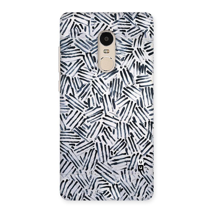 Black Tiny Uneven Back Case for Xiaomi Redmi Note 4