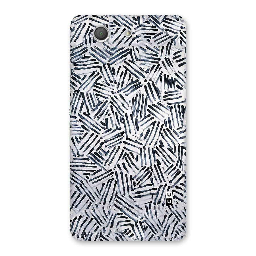 Black Tiny Uneven Back Case for Xperia Z3 Compact