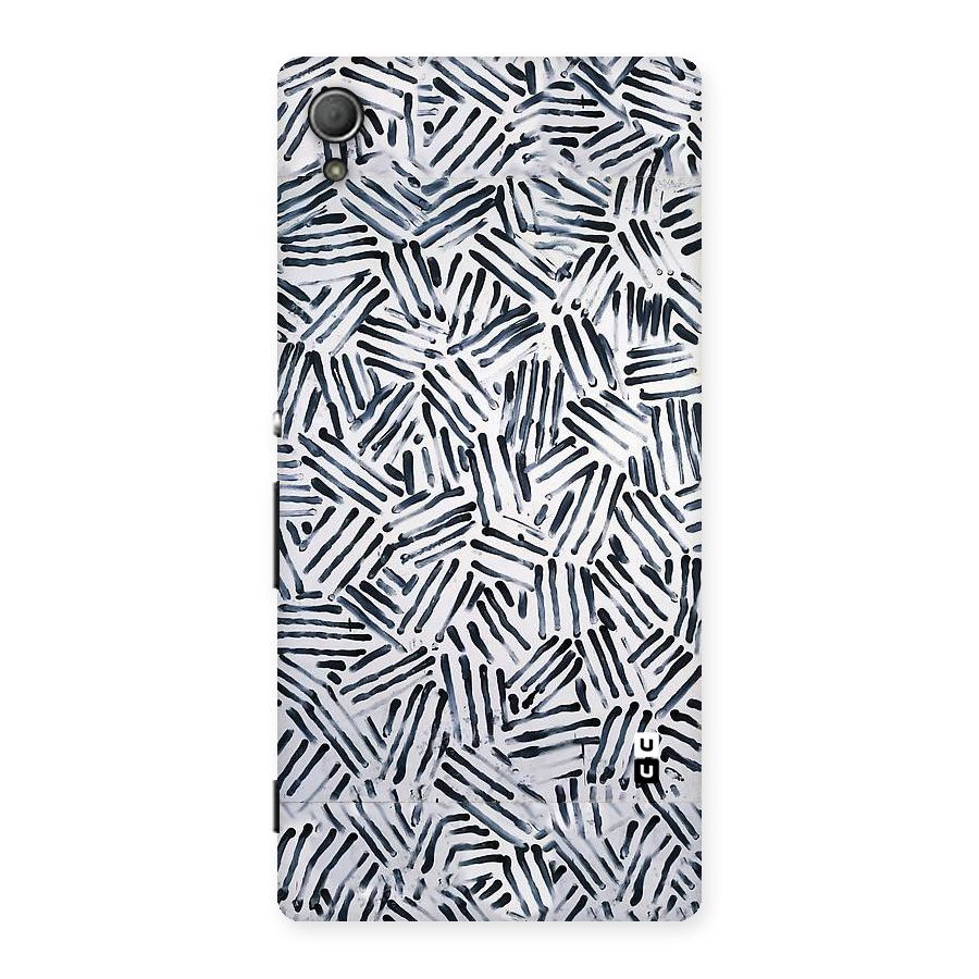 Black Tiny Uneven Back Case for Xperia Z4
