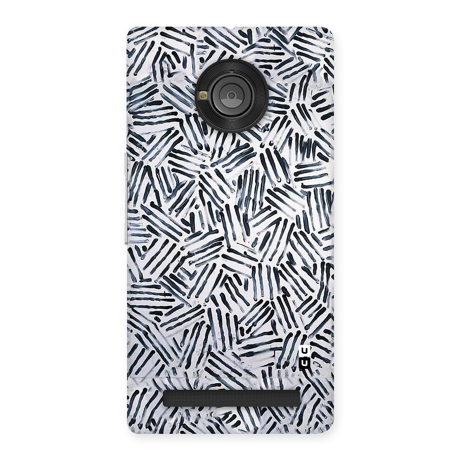 Black Tiny Uneven Back Case for Yu Yuphoria