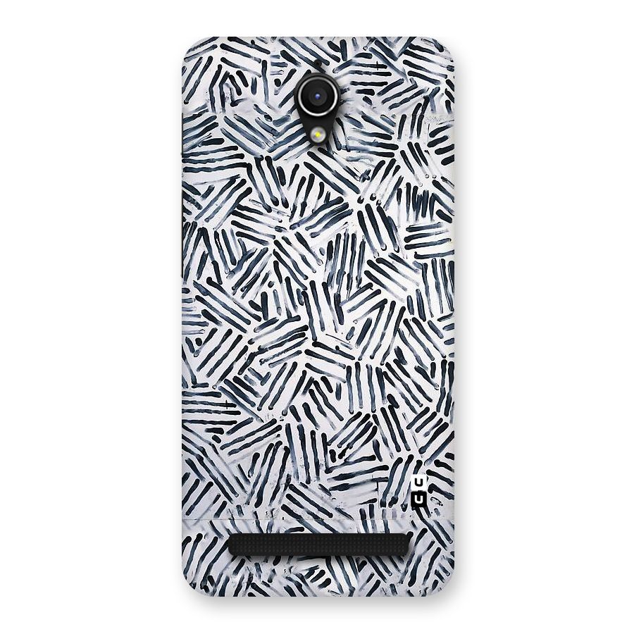 Black Tiny Uneven Back Case for Zenfone Go