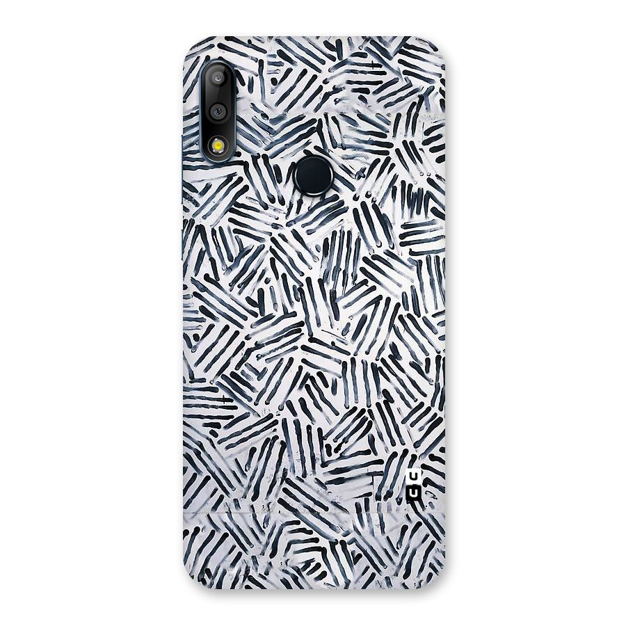 Black Tiny Uneven Back Case for Zenfone Max Pro M2