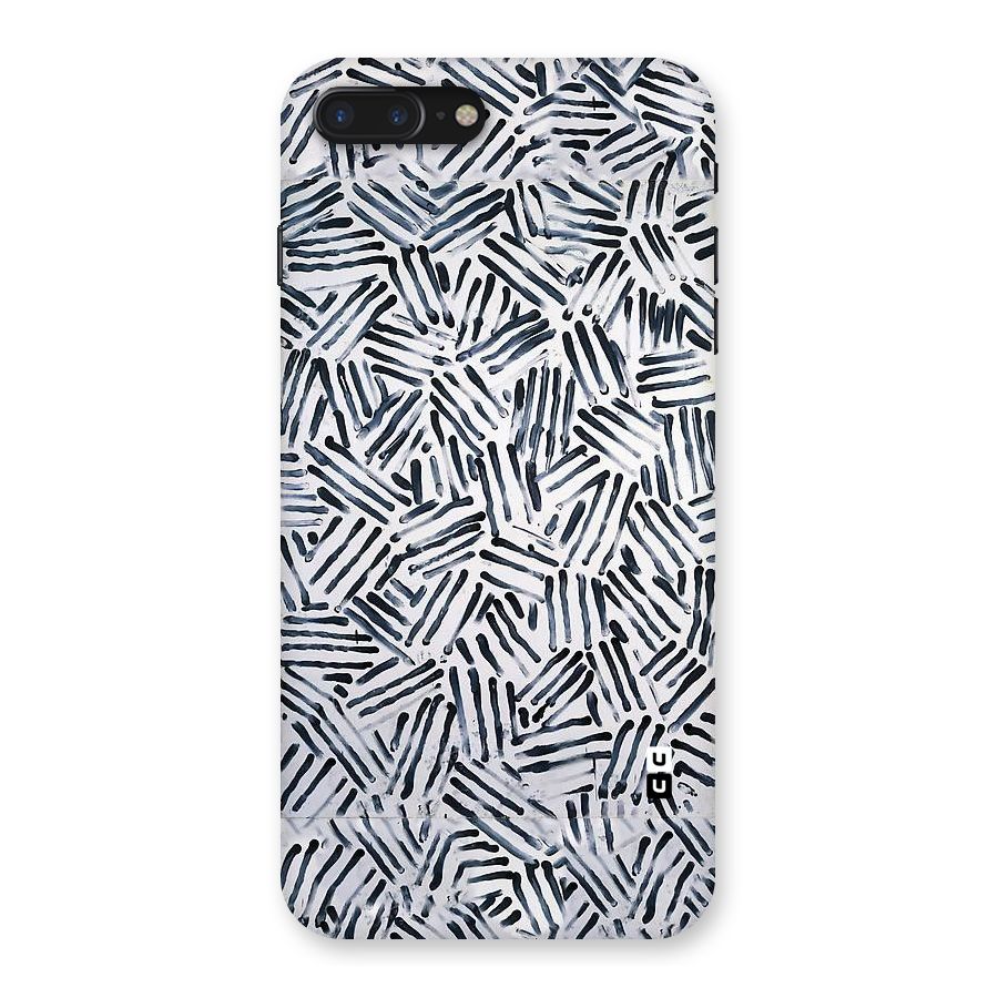 Black Tiny Uneven Back Case for iPhone 7 Plus