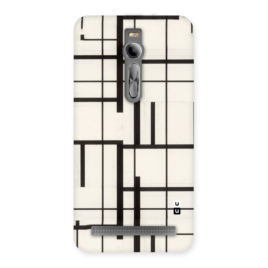 Black Unsymmetry Back Case for Asus Zenfone 2