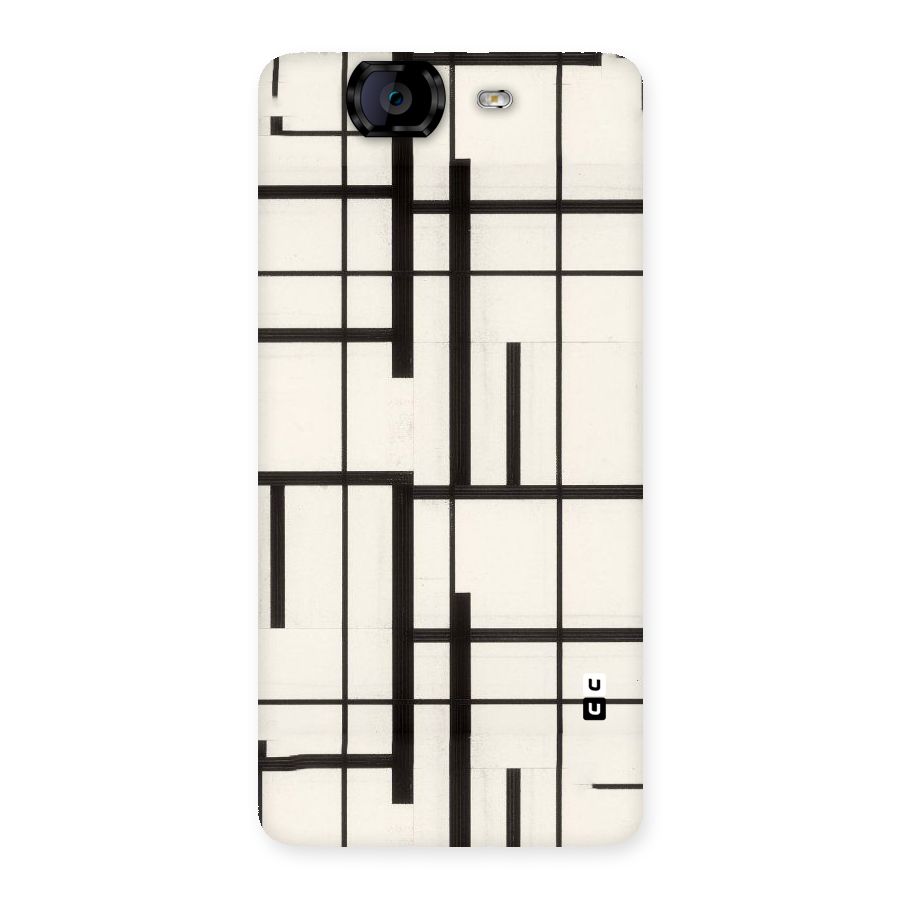 Black Unsymmetry Back Case for Canvas Knight A350