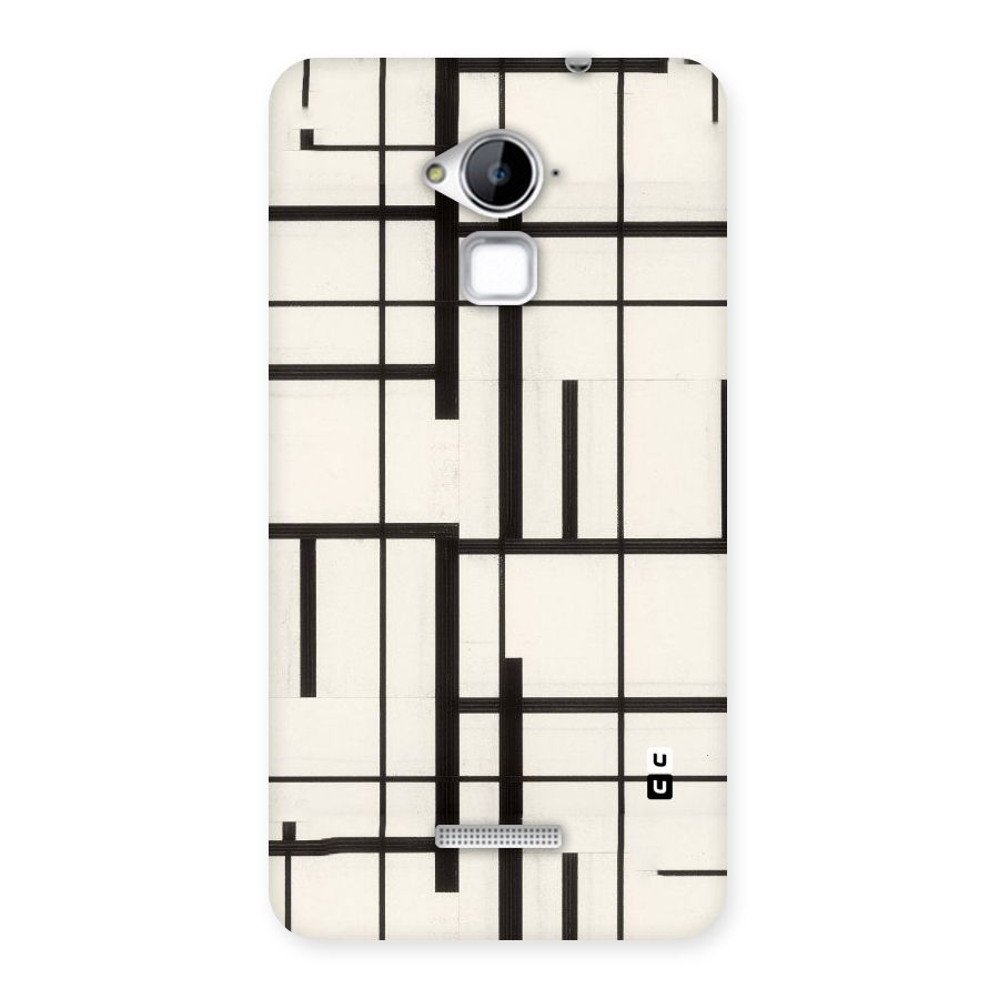 Black Unsymmetry Back Case for Coolpad Note 3