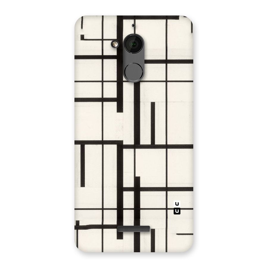 Black Unsymmetry Back Case for Coolpad Note 5