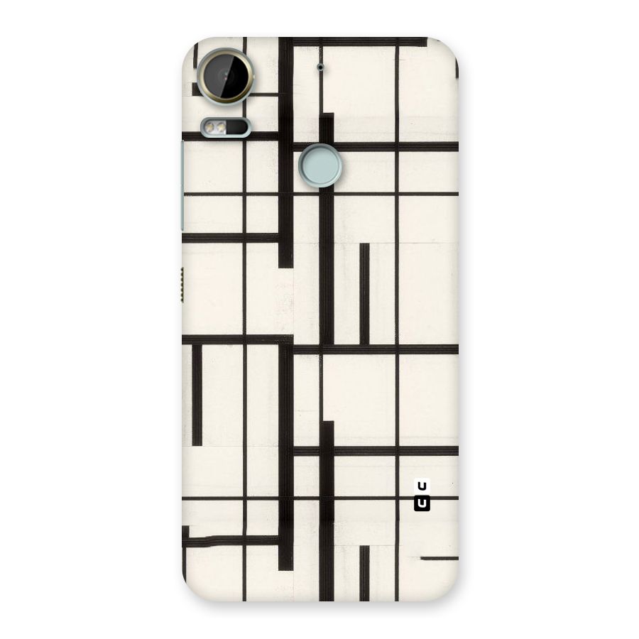 Black Unsymmetry Back Case for Desire 10 Pro