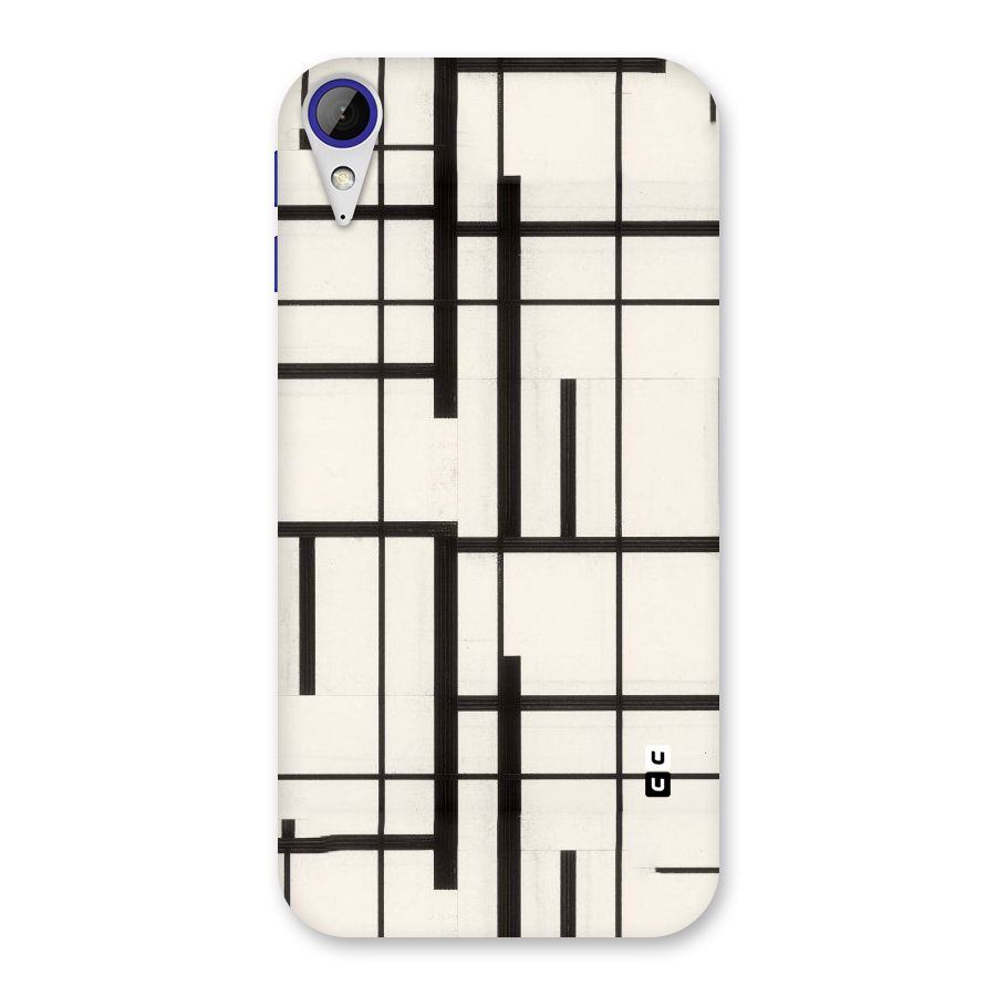 Black Unsymmetry Back Case for Desire 830