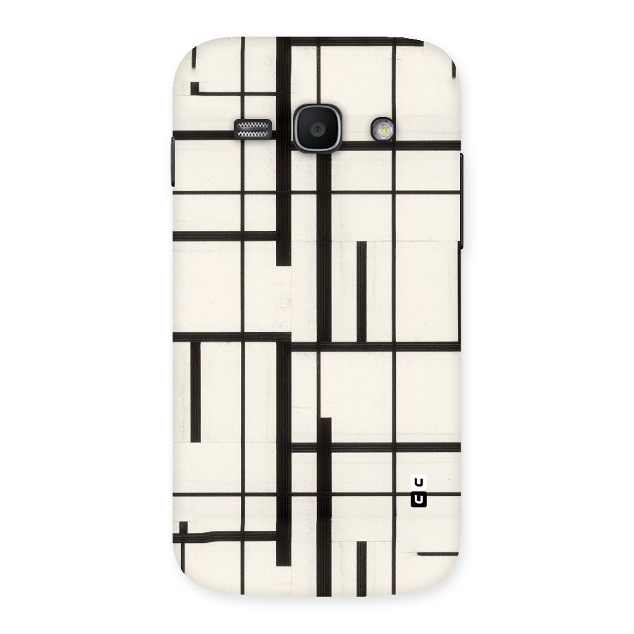 Black Unsymmetry Back Case for Galaxy Ace 3