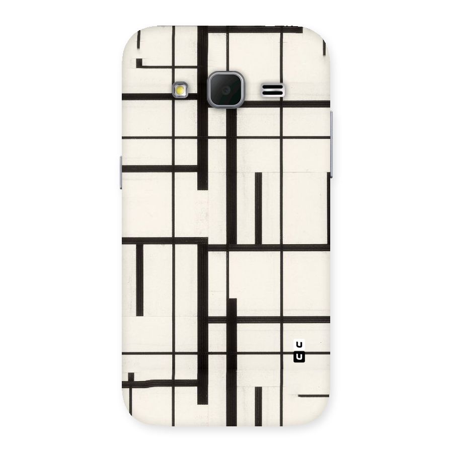 Black Unsymmetry Back Case for Galaxy Core Prime