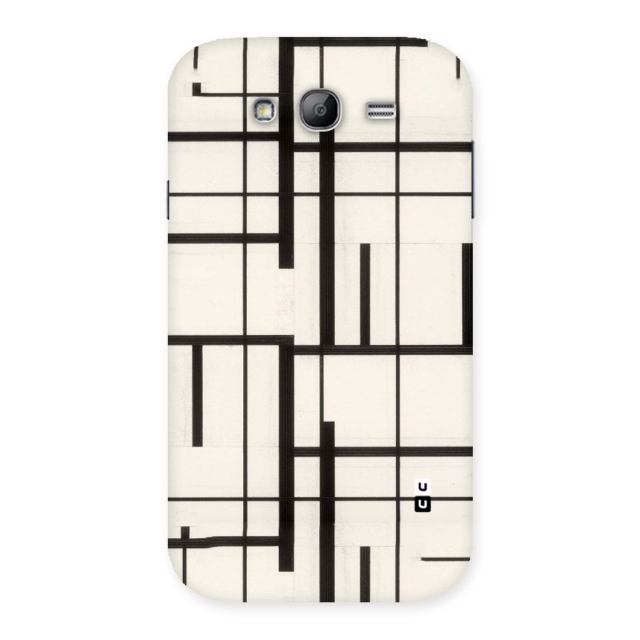 Black Unsymmetry Back Case for Galaxy Grand Neo Plus