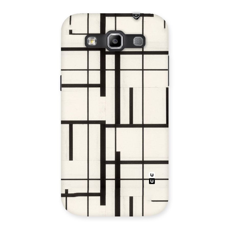 Black Unsymmetry Back Case for Galaxy Grand Quattro