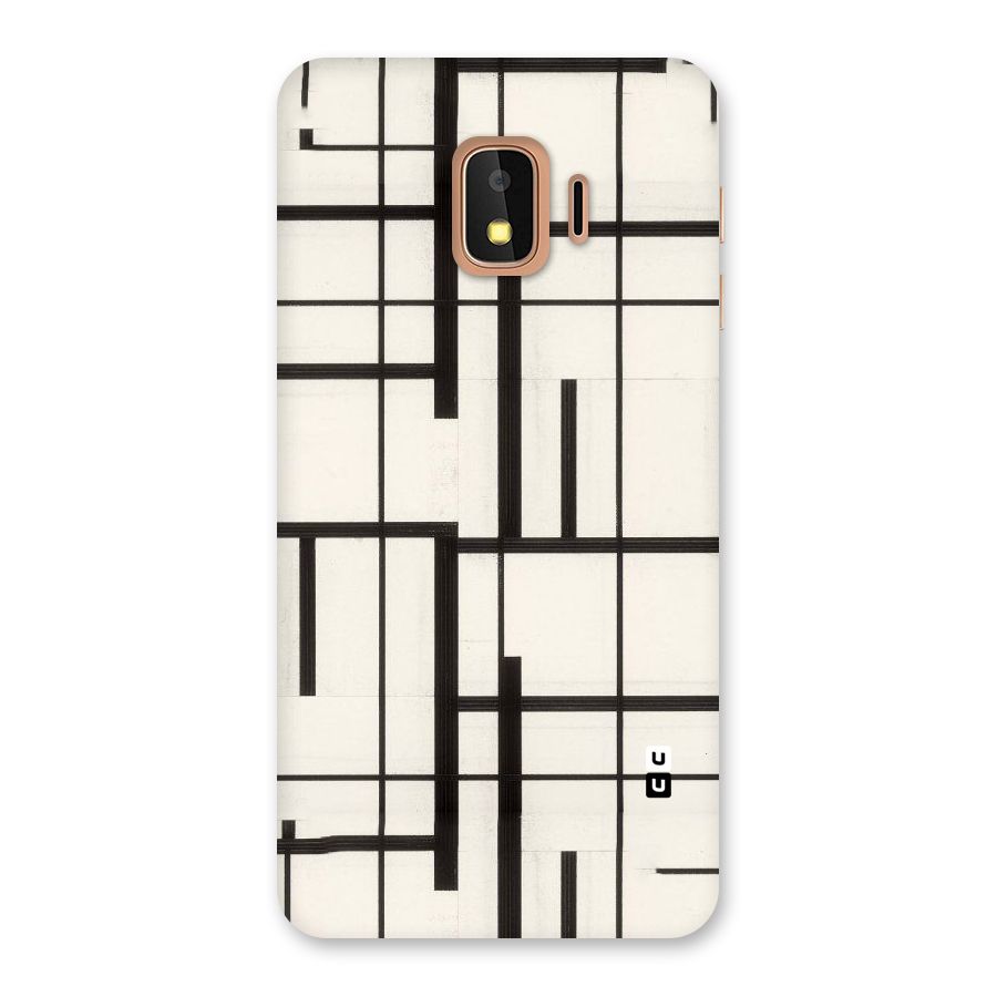 Black Unsymmetry Back Case for Galaxy J2 Core