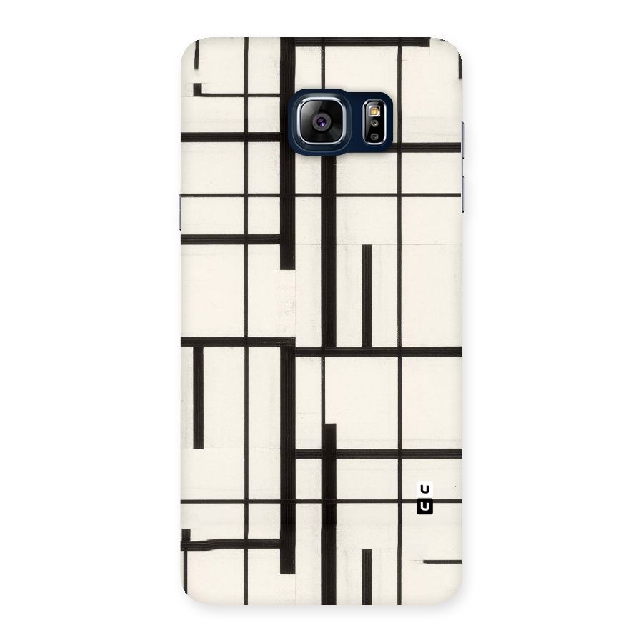 Black Unsymmetry Back Case for Galaxy Note 5