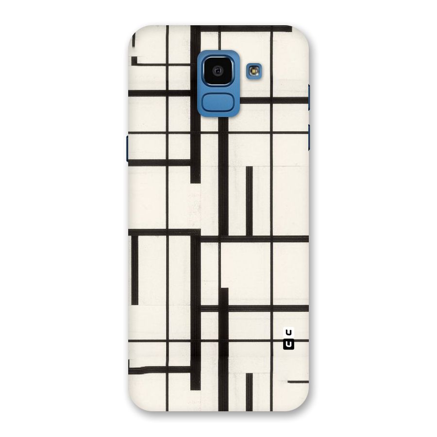 Black Unsymmetry Back Case for Galaxy On6