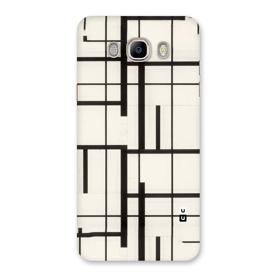 Black Unsymmetry Back Case for Galaxy On8