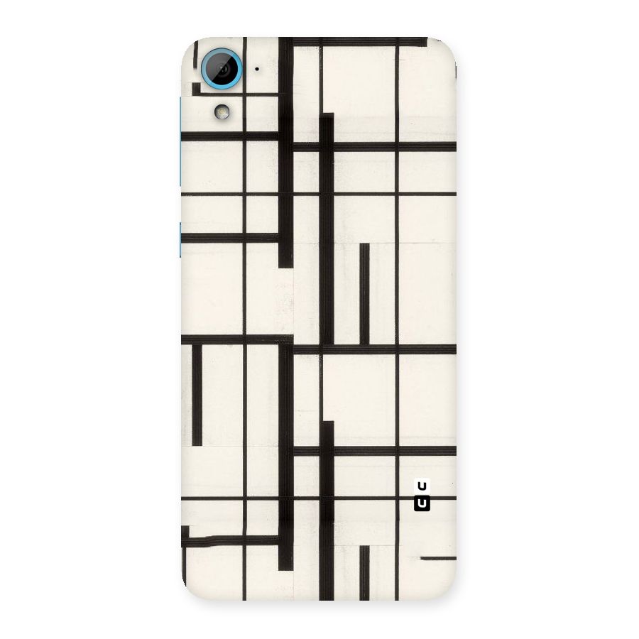 Black Unsymmetry Back Case for HTC Desire 826