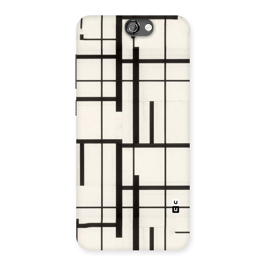 Black Unsymmetry Back Case for HTC One A9