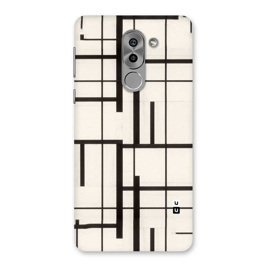 Black Unsymmetry Back Case for Honor 6X