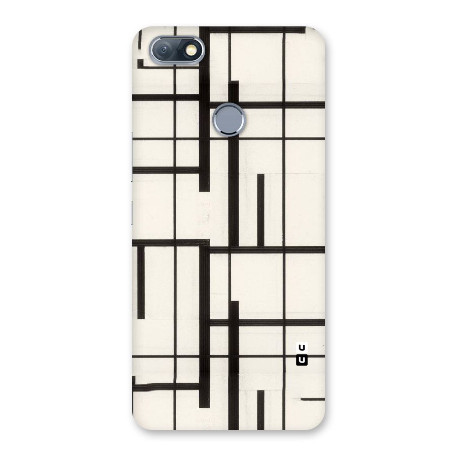 Black Unsymmetry Back Case for Infinix Note 5