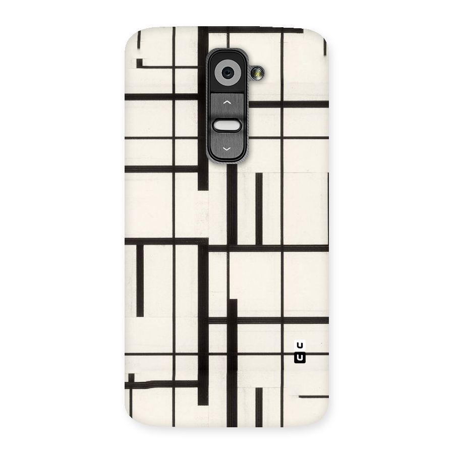 Black Unsymmetry Back Case for LG G2