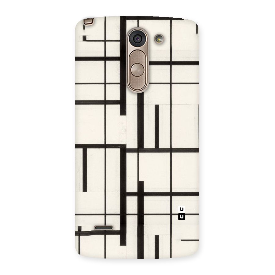 Black Unsymmetry Back Case for LG G3 Stylus