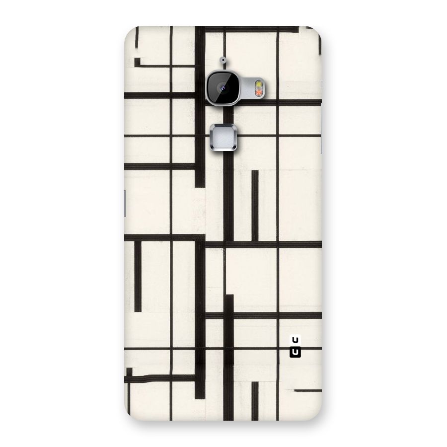 Black Unsymmetry Back Case for LeTv Le Max