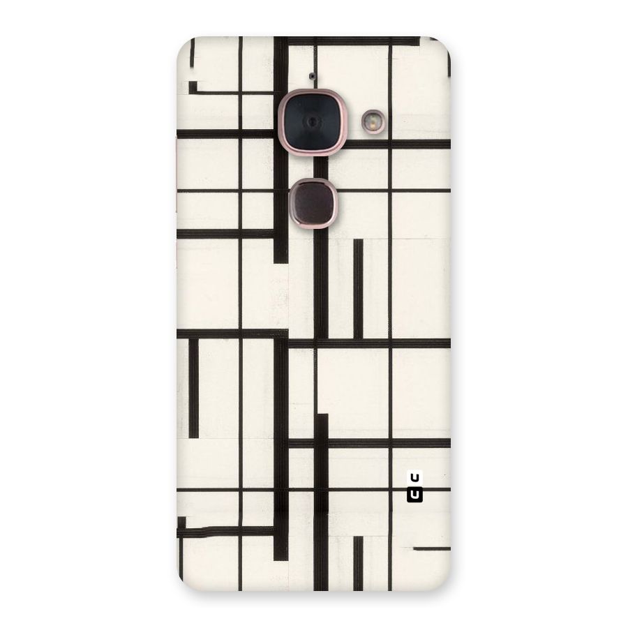 Black Unsymmetry Back Case for Le Max 2