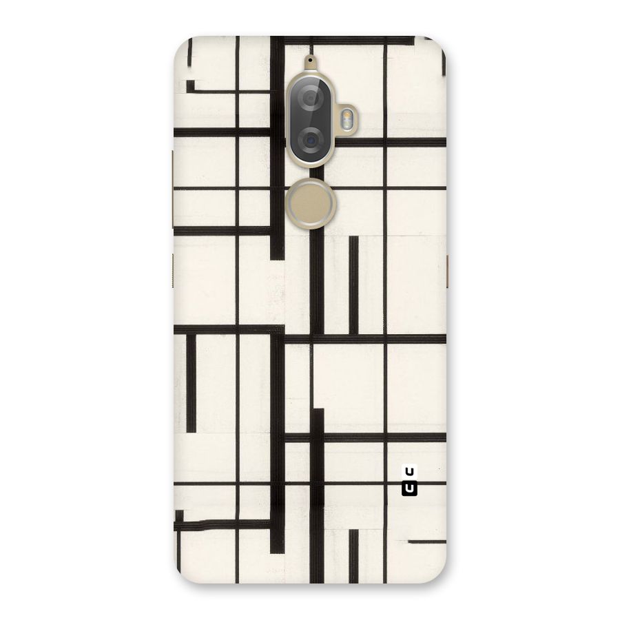 Black Unsymmetry Back Case for Lenovo K8 Plus