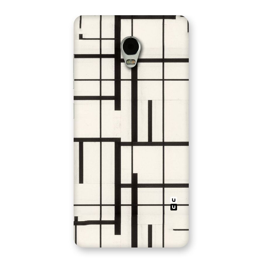 Black Unsymmetry Back Case for Lenovo Vibe P1