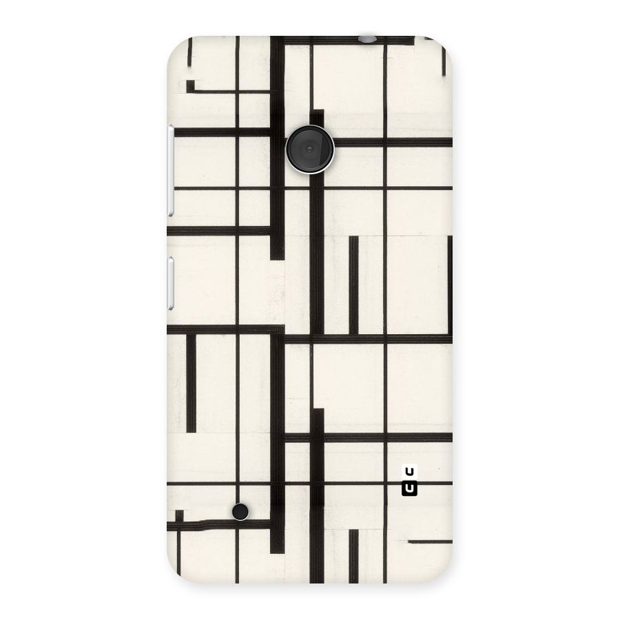 Black Unsymmetry Back Case for Lumia 530