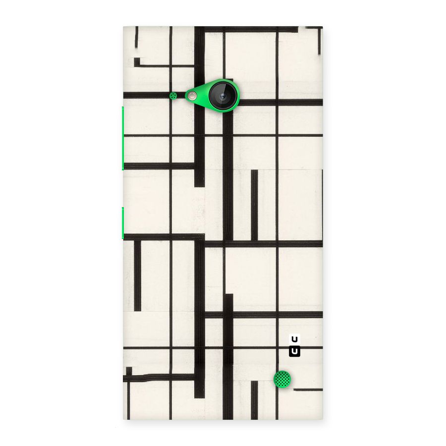 Black Unsymmetry Back Case for Lumia 730