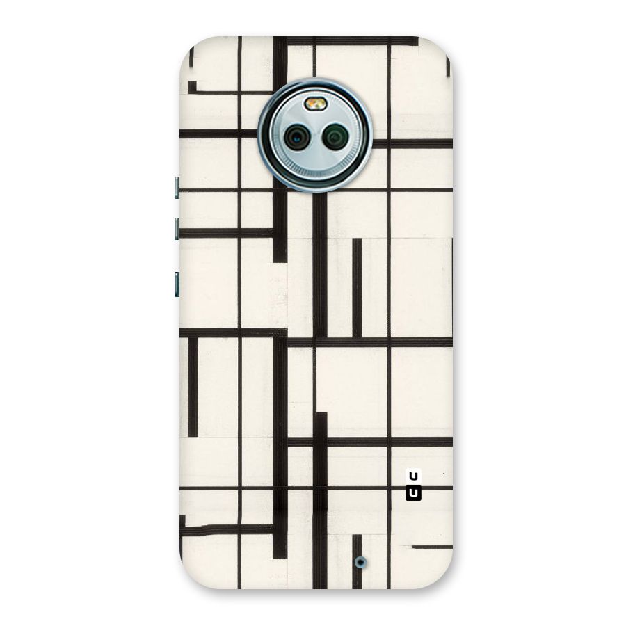 Black Unsymmetry Back Case for Moto X4