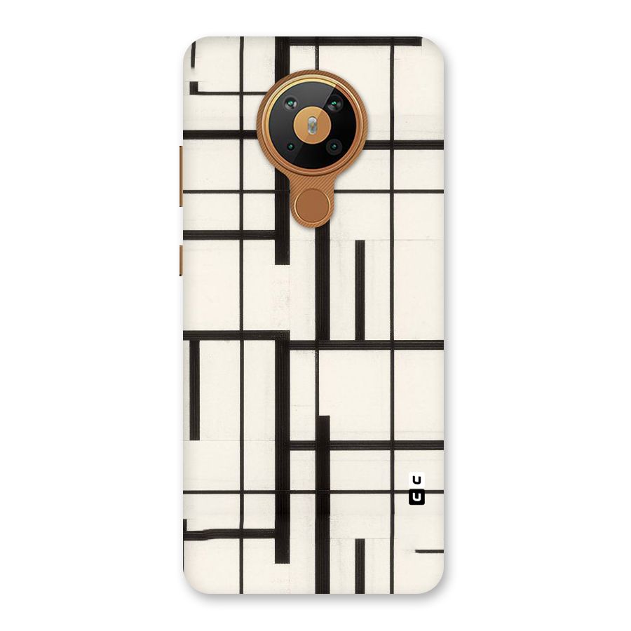 Black Unsymmetry Back Case for Nokia 5.3