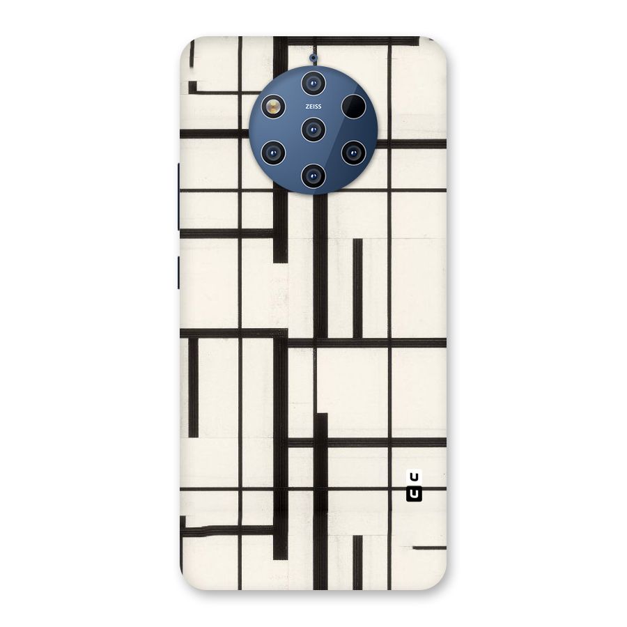 Black Unsymmetry Back Case for Nokia 9 PureView