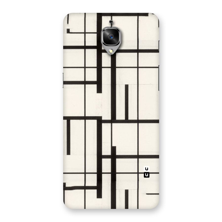 Black Unsymmetry Back Case for OnePlus 3T