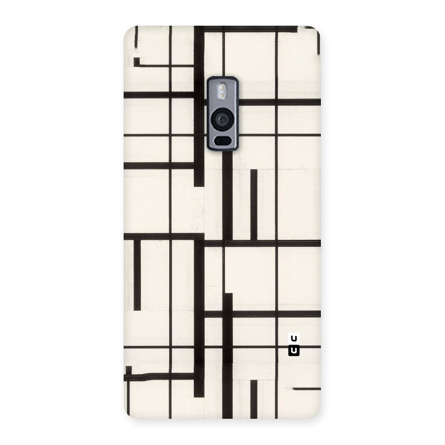 Black Unsymmetry Back Case for OnePlus Two