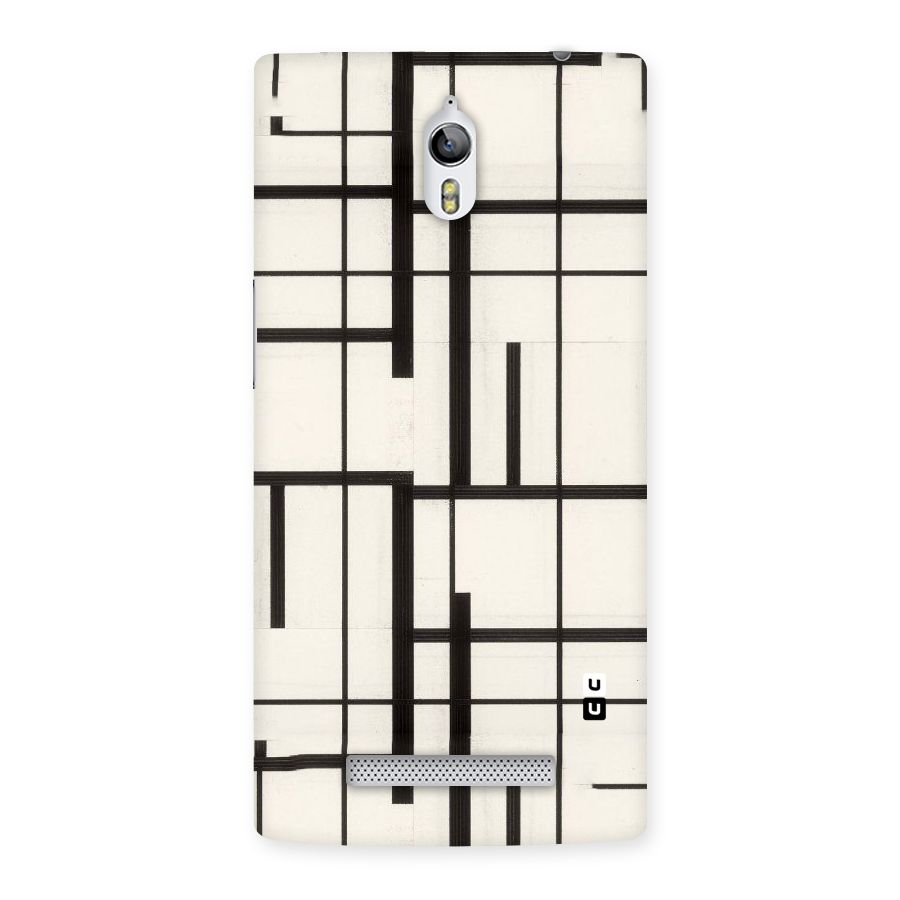 Black Unsymmetry Back Case for Oppo Find 7
