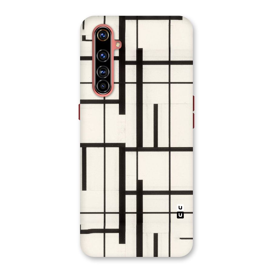 Black Unsymmetry Back Case for Realme X50 Pro