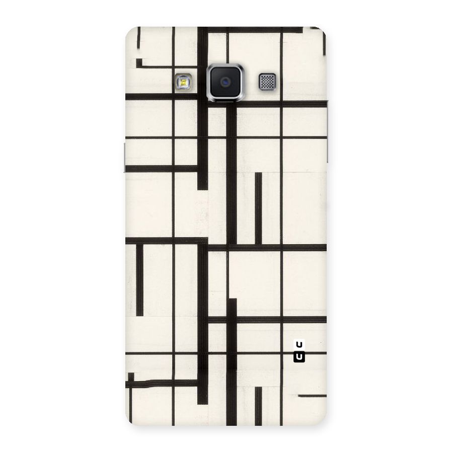 Black Unsymmetry Back Case for Samsung Galaxy A5