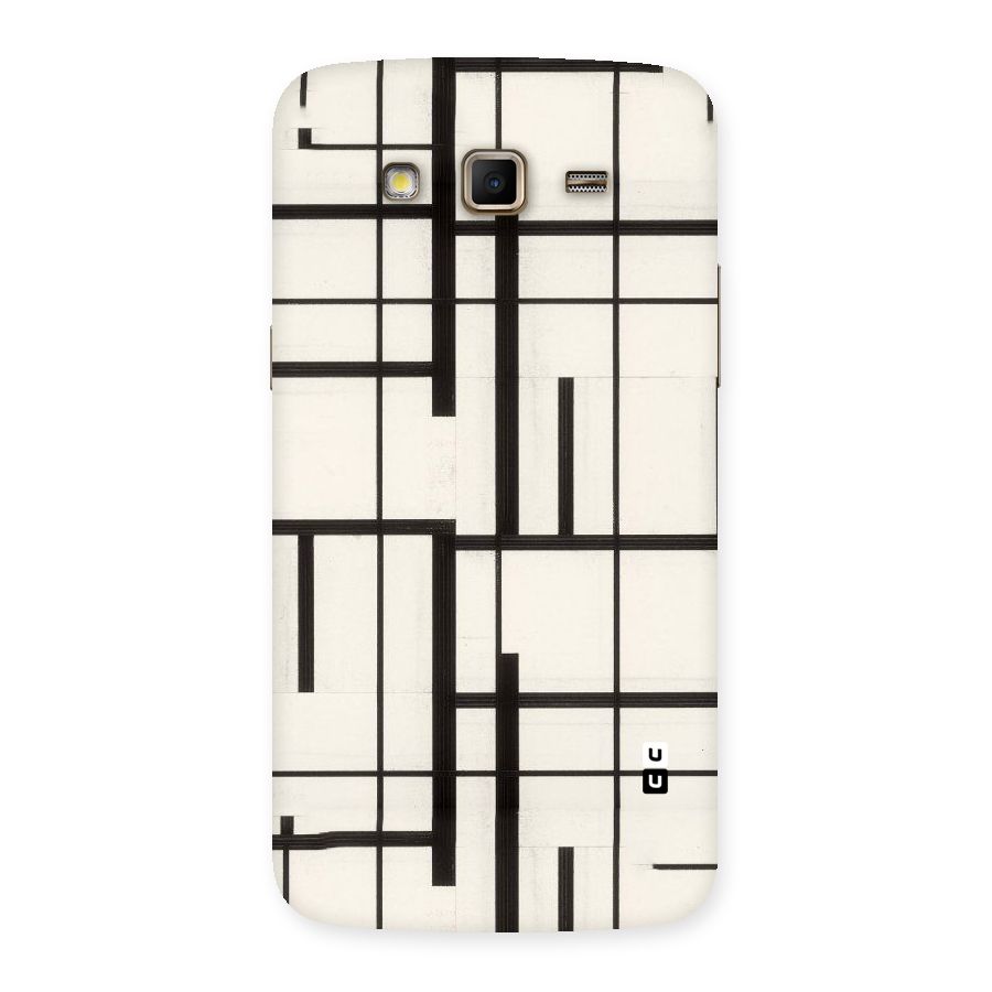 Black Unsymmetry Back Case for Samsung Galaxy Grand 2