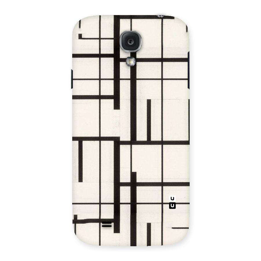 Black Unsymmetry Back Case for Samsung Galaxy S4